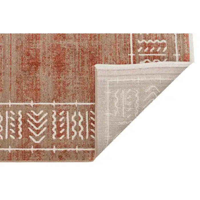 NOMAD HALI 0008 Moroccon ve Etnik Desenli Hav Toz Vermez İnce Dokuma Halı