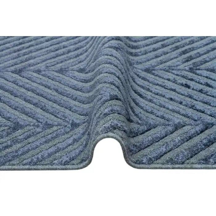 ZENITH DYED HALI 0061 Yüksek Alçak Dokulu Naturel Yün ve Viskon Modern Dokuma Halı