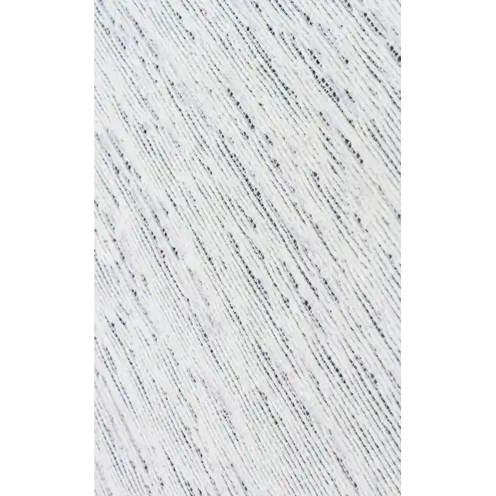 Arya Ar 22 White Black %100 Geri Dönüşümlü Pamuktan Çift Taraflı Yıkanabilir Modern Dekoratif Kilim