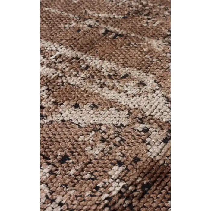 TRIBAL HALI 0223 Vintage Desenli Modern İnce Dokuma Halı