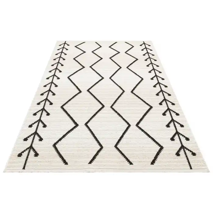 ZUMA HALI 0012 Hav Toz Vermez Modern Otantik Desenli Makine Halısı