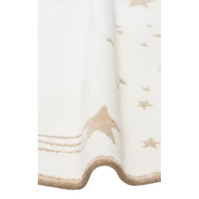 MIA COTTON HALI 0010 Yıkanabilir Çift Taraflı Pofuduk Dokuma Pamuk Kilim