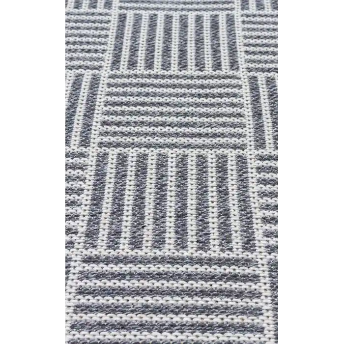 PANAMA KILIM 0011 Natural Yıkanabilir Kaymaz Tabanlı Tok Dokuma Kilim