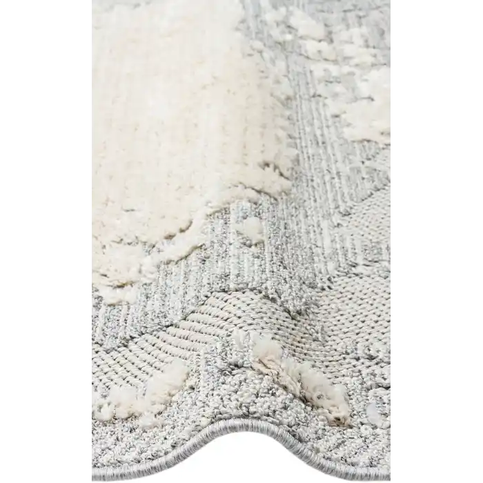 SYDNEY HALI 0004 Hav Toz Vermez Modern Bukleli Makine Halısı