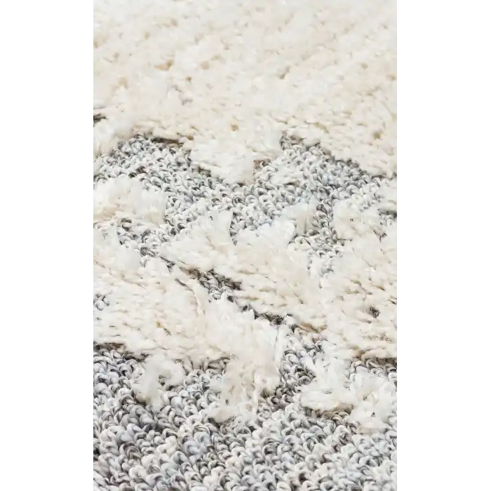 SYDNEY HALI 0004 Hav Toz Vermez Modern Bukleli Makine Halısı