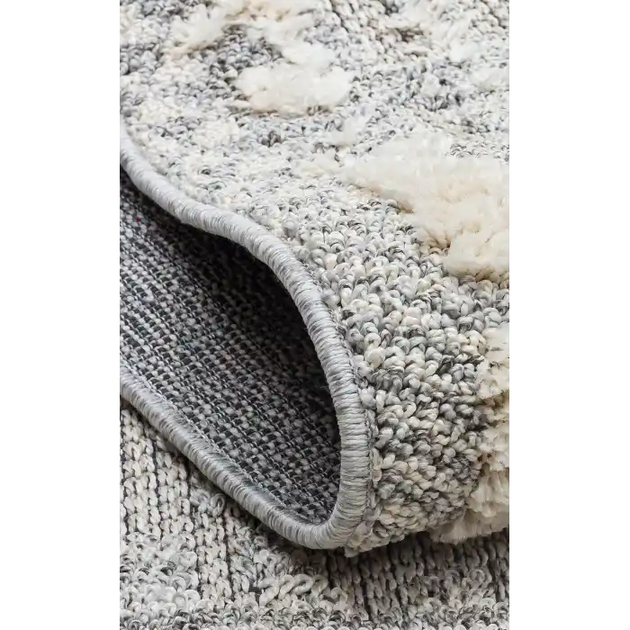 SYDNEY HALI 0004 Hav Toz Vermez Modern Bukleli Makine Halısı