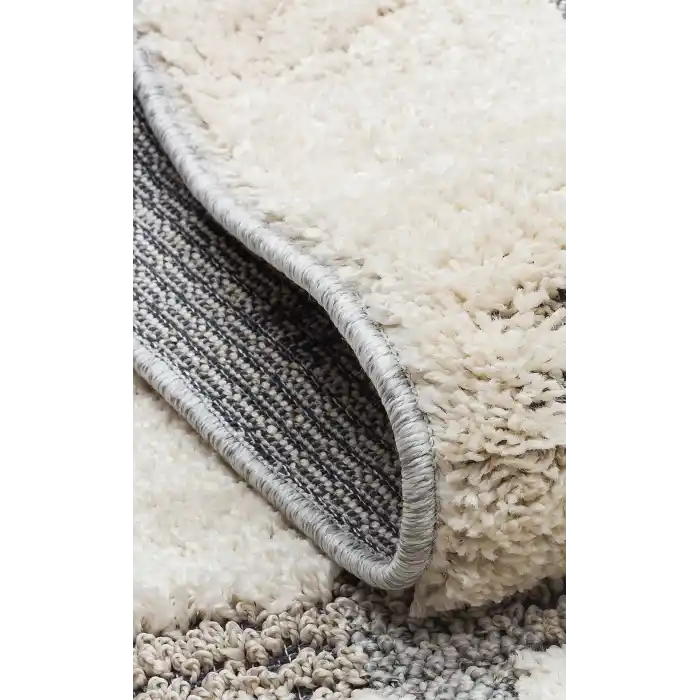 SYDNEY HALI 0009 Hav Toz Vermez Modern Bukleli Makine Halısı