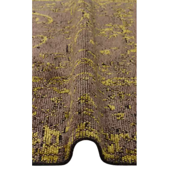 TRIBAL HALI 0229 Vintage Desenli Modern İnce Dokuma Halı
