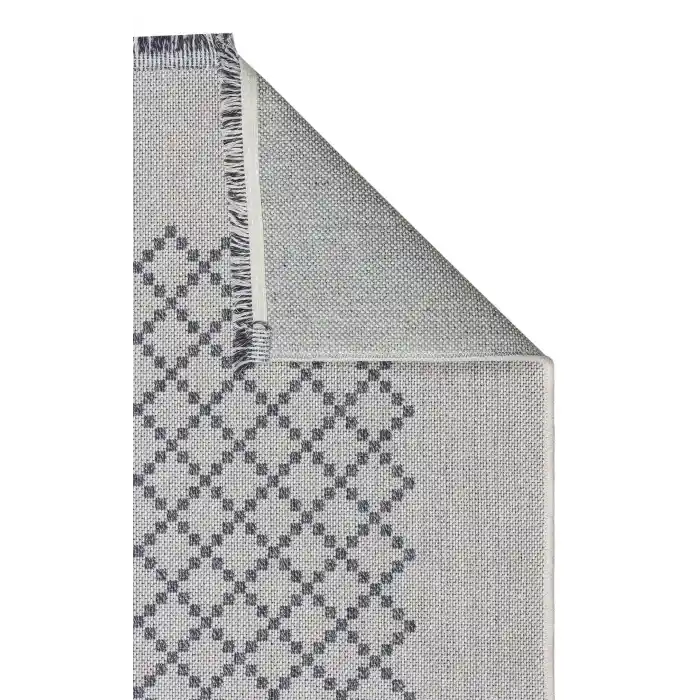 PANAMA KILIM 0002 Natural Yıkanabilir Kaymaz Tabanlı Tok Dokuma Kilim