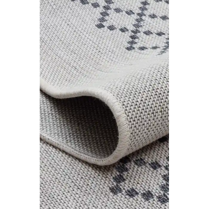 PANAMA KILIM 0002 Natural Yıkanabilir Kaymaz Tabanlı Tok Dokuma Kilim