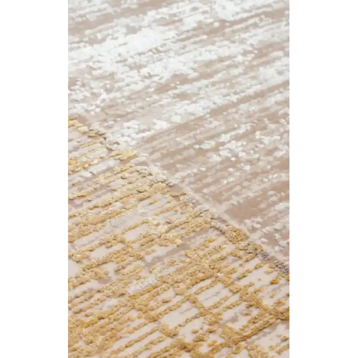 FRESCO DYED HALI 0104 Overdyed Yüksek Alçak Dokulu Özel Işıltılı Yüksek Kaliteli Sık Dokuma Modern Salon Halısı