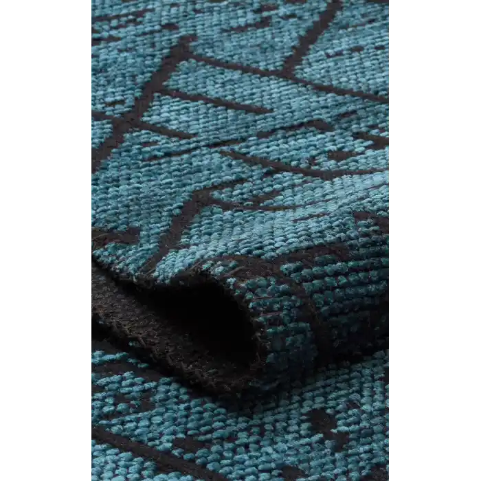 TRIBAL HALI 0145 Vintage Desenli Modern İnce Dokuma Halı