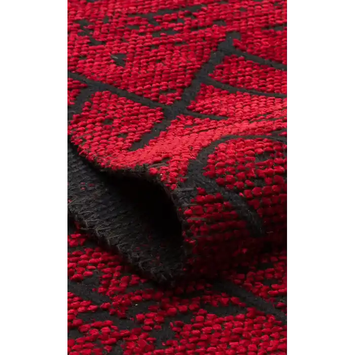 TRIBAL HALI 0154 Vintage Desenli Modern İnce Dokuma Halı