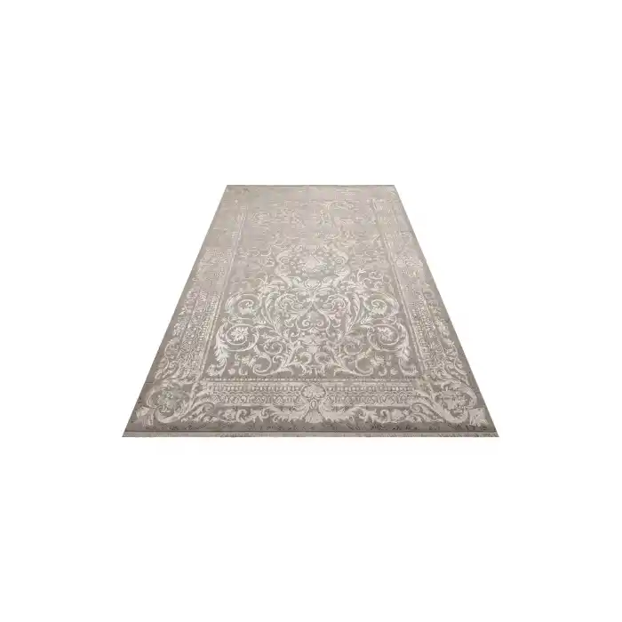 TORINO HALI 0012 Sık Dokuma Dökümlü Yere Oturan Hav Toz Vermez Yıkanabilir Kaymaz Tabanlı Modern Halı