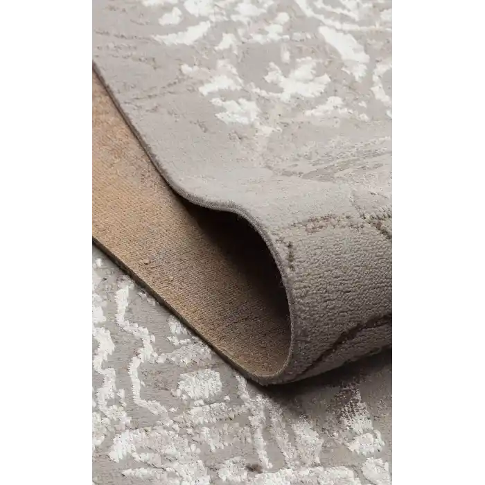 TORINO HALI 0012 Sık Dokuma Dökümlü Yere Oturan Hav Toz Vermez Yıkanabilir Kaymaz Tabanlı Modern Halı