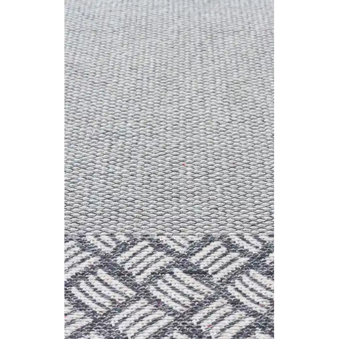 PANAMA KILIM 0007 Natural Yıkanabilir Kaymaz Tabanlı Tok Dokuma Kilim