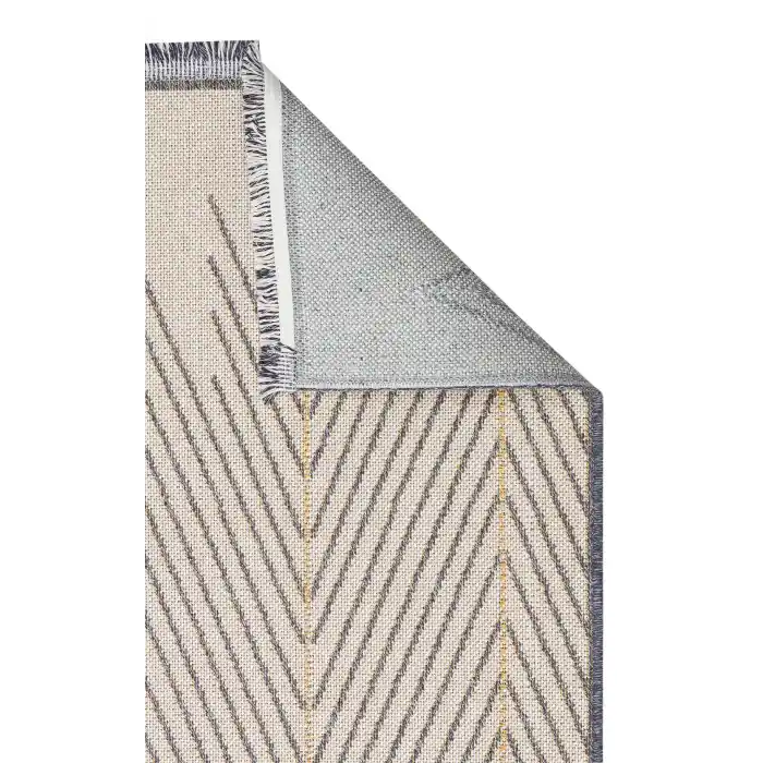PANAMA KILIM 0029 Natural Yıkanabilir Kaymaz Tabanlı Tok Dokuma Kilim