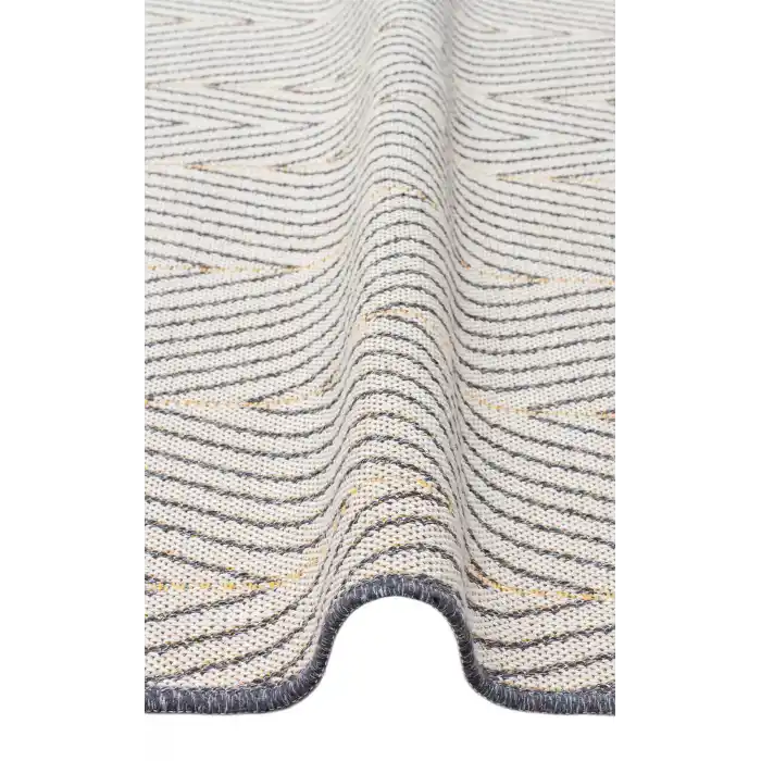 PANAMA KILIM 0029 Natural Yıkanabilir Kaymaz Tabanlı Tok Dokuma Kilim