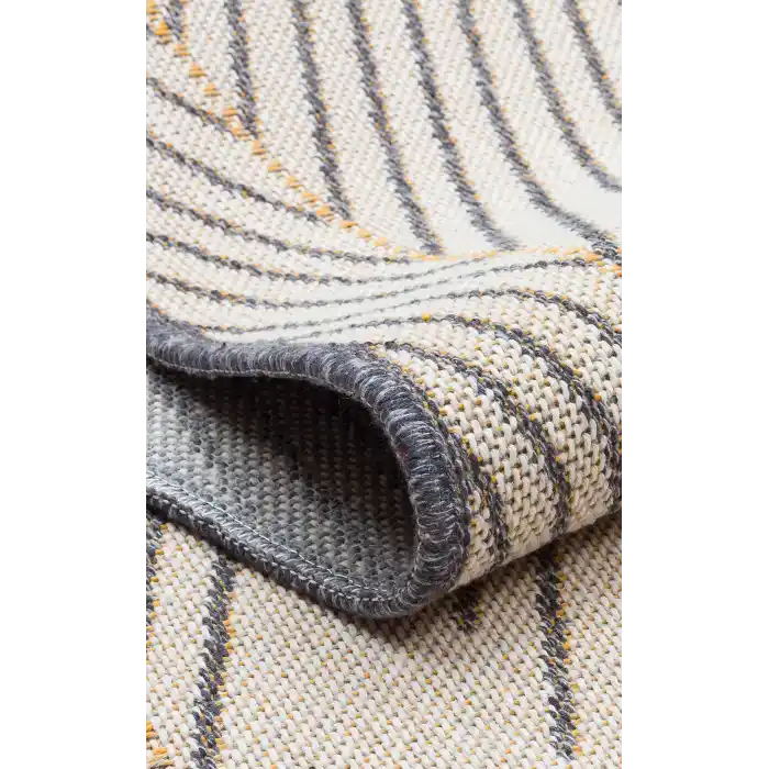 PANAMA KILIM 0029 Natural Yıkanabilir Kaymaz Tabanlı Tok Dokuma Kilim