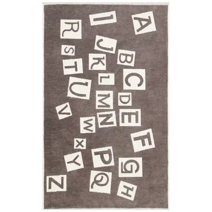 MIA COTTON HALI 0013 Yıkanabilir Çift Taraflı Pofuduk Dokuma Pamuk Kilim