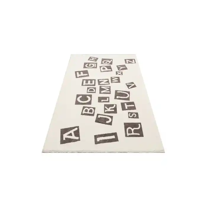 MIA COTTON HALI 0013 Yıkanabilir Çift Taraflı Pofuduk Dokuma Pamuk Kilim