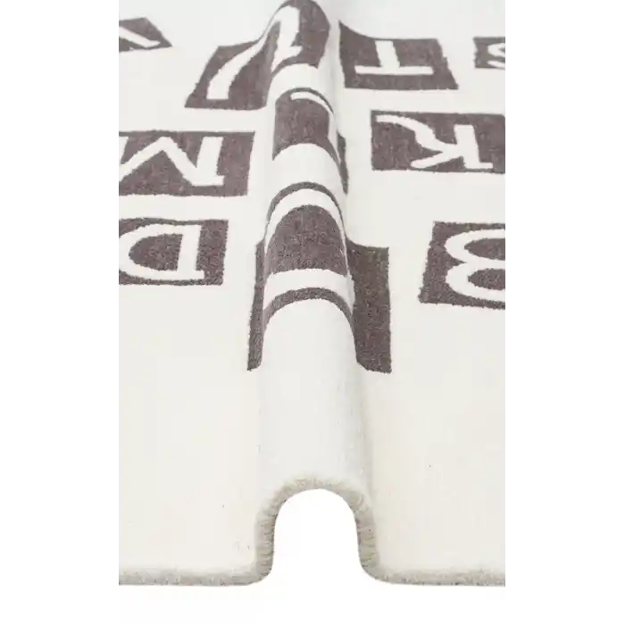 MIA COTTON HALI 0013 Yıkanabilir Çift Taraflı Pofuduk Dokuma Pamuk Kilim