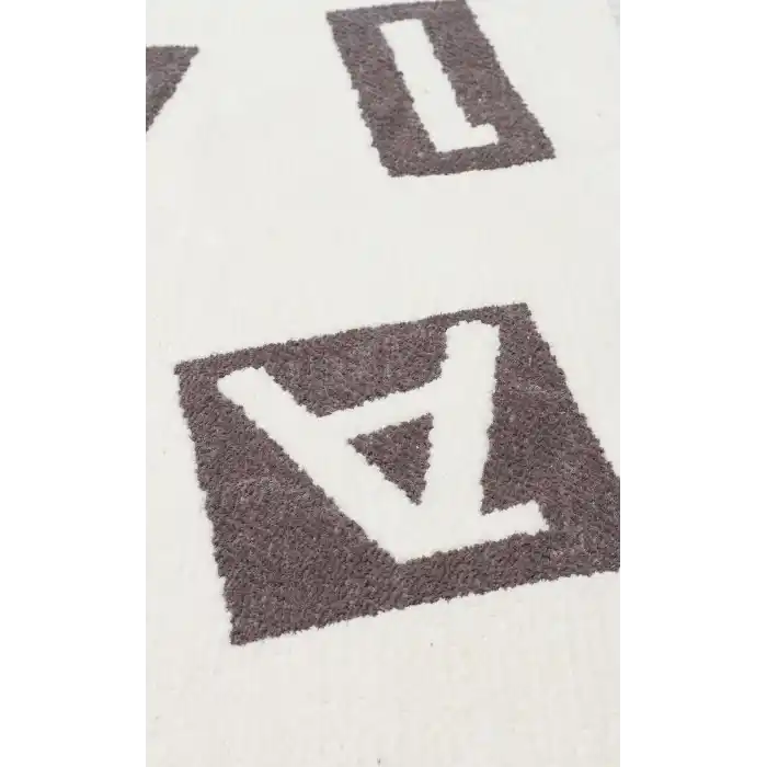 MIA COTTON HALI 0013 Yıkanabilir Çift Taraflı Pofuduk Dokuma Pamuk Kilim