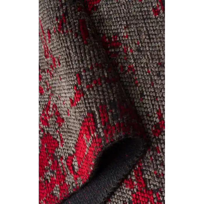 TRIBAL HALI 0218 Vintage Desenli Modern İnce Dokuma Halı