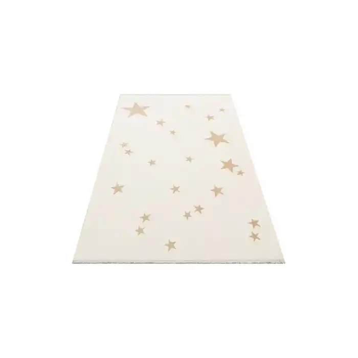 MIA COTTON HALI 0007 Yıkanabilir Çift Taraflı Pofuduk Dokuma Pamuk Kilim