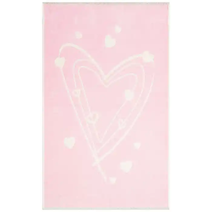 MIA COTTON HALI 0008 Yıkanabilir Çift Taraflı Pofuduk Dokuma Pamuk Kilim