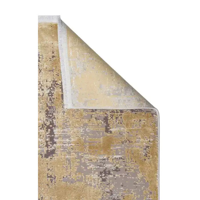 FRESCO HALI 0730 Yüksek Alçak Dokulu Özel Işıltılı Yüksek Kaliteli Sık Dokuma Modern Salon Halısı