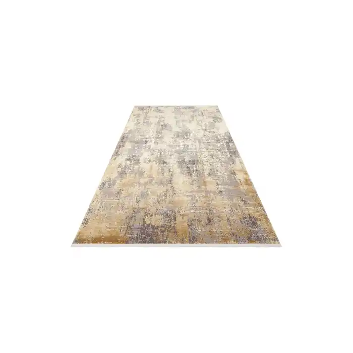 FRESCO HALI 0730 Yüksek Alçak Dokulu Özel Işıltılı Yüksek Kaliteli Sık Dokuma Modern Salon Halısı