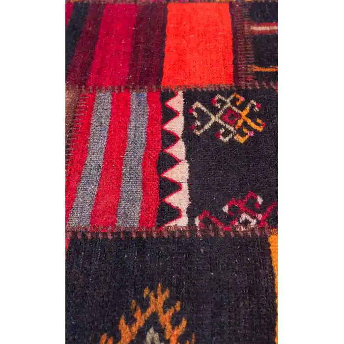 Ruby RB 14 Black Terra Yıkanabilir Kolay Kullanımlı Modern ve Geleneksel Desenlere Sahip Renkli Kilim