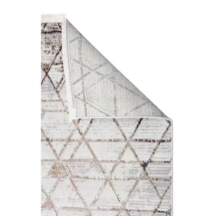 TALYA HALI 0006 Parlak Dokulu Modern Desen ve Renkli Metalik Işıltılı Makine Halısı