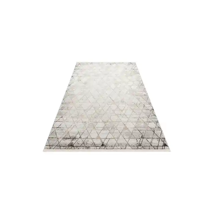 TALYA HALI 0006 Parlak Dokulu Modern Desen ve Renkli Metalik Işıltılı Makine Halısı