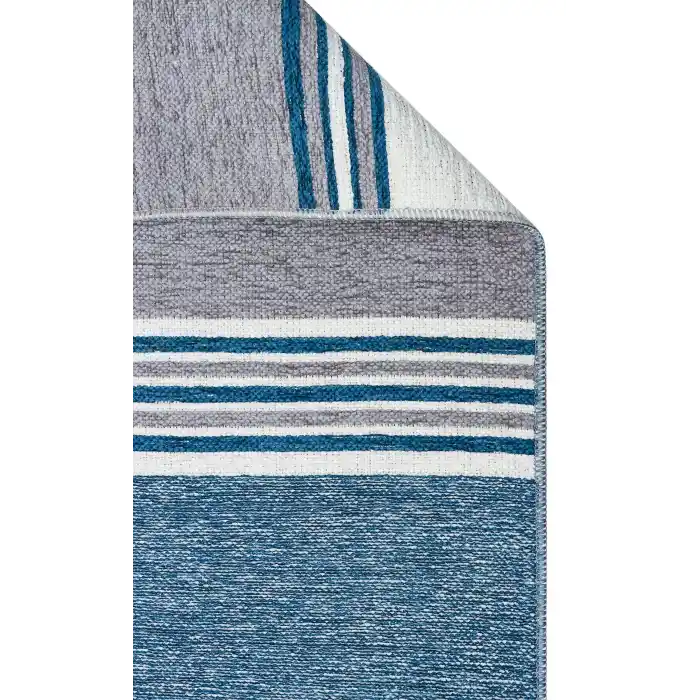 NOA KILIM 0309 Hav Toz Vermez Yıkanabilir Çift Taraflı İnce Modern İskandinav Kilim