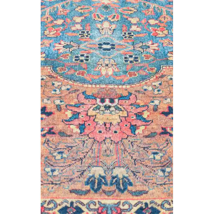 SIESTA NEO 0011 Otantik Geleneksel Desenli Yıkanabilir Renkli Baskı Kilim
