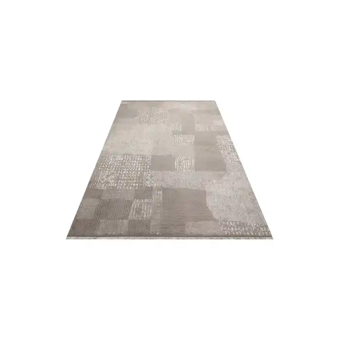 TORINO HALI 0036 Sık Dokuma Dökümlü Yere Oturan Hav Toz Vermez Yıkanabilir Kaymaz Tabanlı Modern Halı