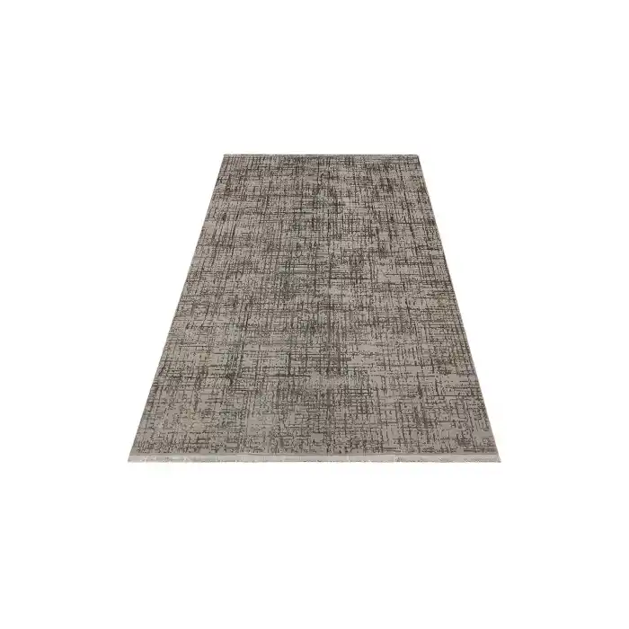 TORINO HALI 0054 Sık Dokuma Dökümlü Yere Oturan Hav Toz Vermez Yıkanabilir Kaymaz Tabanlı Modern Halı