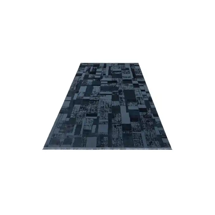 TORINO HALI 0068 Sık Dokuma Dökümlü Yere Oturan Hav Toz Vermez Yıkanabilir Kaymaz Tabanlı Modern Halı