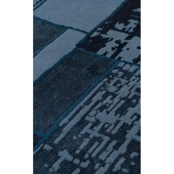 TORINO HALI 0068 Sık Dokuma Dökümlü Yere Oturan Hav Toz Vermez Yıkanabilir Kaymaz Tabanlı Modern Halı