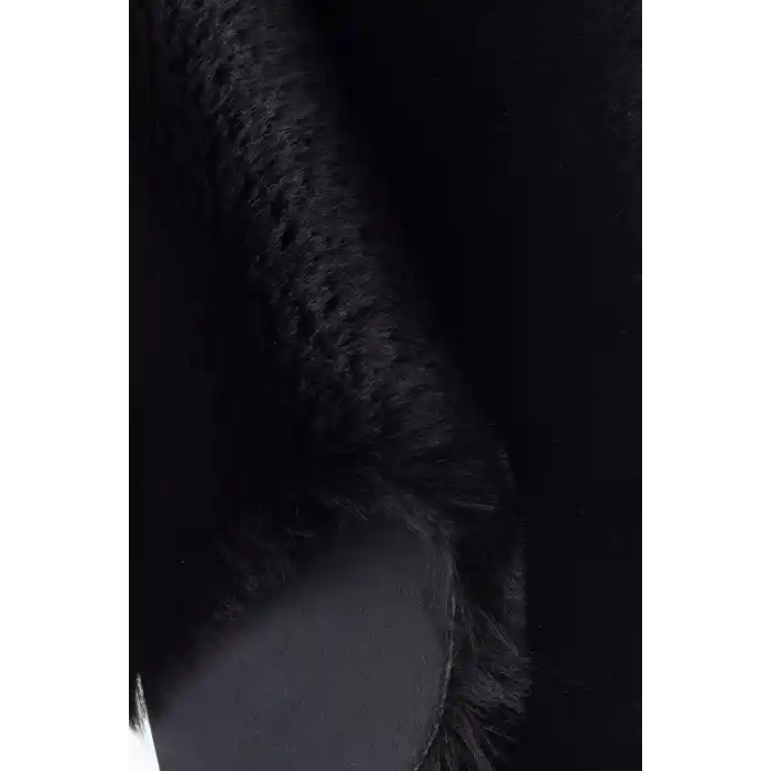 MOLLIS POST 1116 Yumuşak Dokulu Uzun Tüylü Yıkanabilir Tavşan Postu