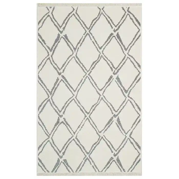 MONDO KILIM 0076 İskandinav Yıkanabilir Çift Taraflı Modern Halı