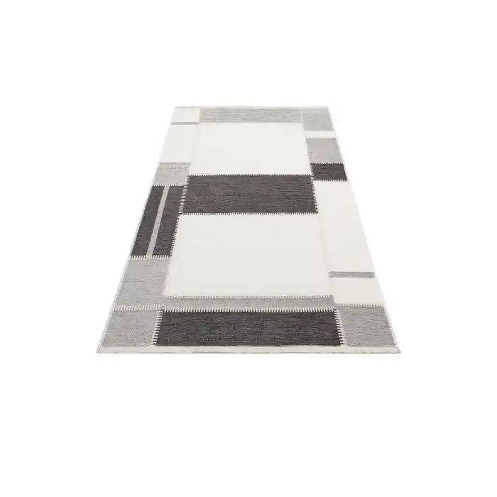 NOA KILIM 0317 Hav Toz Vermez Yıkanabilir Çift Taraflı İnce Modern İskandinav Kilim