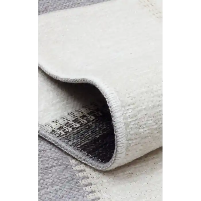 NOA KILIM 0317 Hav Toz Vermez Yıkanabilir Çift Taraflı İnce Modern İskandinav Kilim