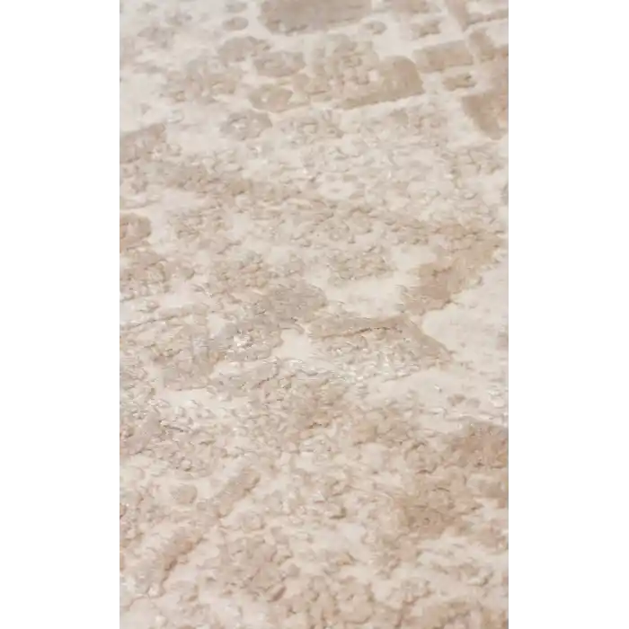 FRESCO HALI 0739 Yüksek Alçak Dokulu Özel Işıltılı Yüksek Kaliteli Sık Dokuma Modern Salon Halısı