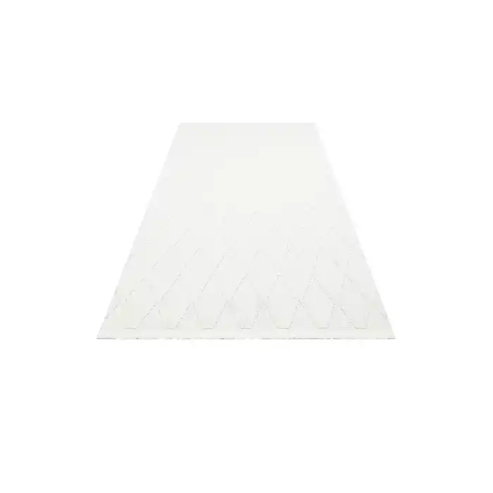 Cozy CZY 04 Cream Hav Toz Vermez Modern Örgü Dokuma Makine Halısı