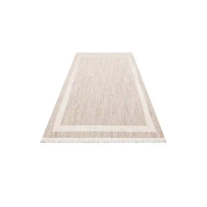 Cozy CZY 05 Beige Hav Toz Vermez Modern Örgü Dokuma Makine Halısı