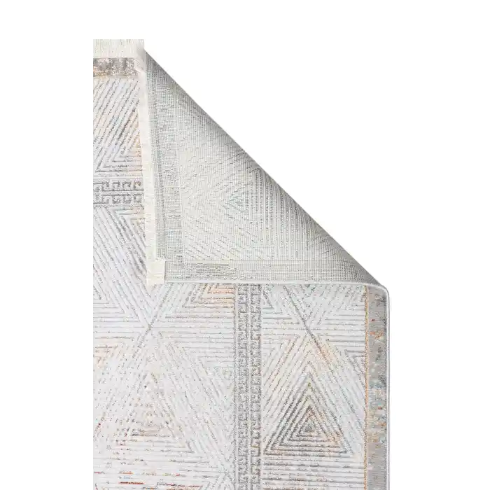 TALYA HALI 0009 Parlak Dokulu Modern Desen ve Renkli Metalik Işıltılı Makine Halısı