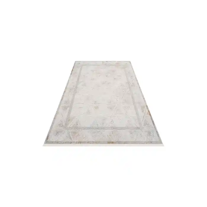 TALYA HALI 0009 Parlak Dokulu Modern Desen ve Renkli Metalik Işıltılı Makine Halısı